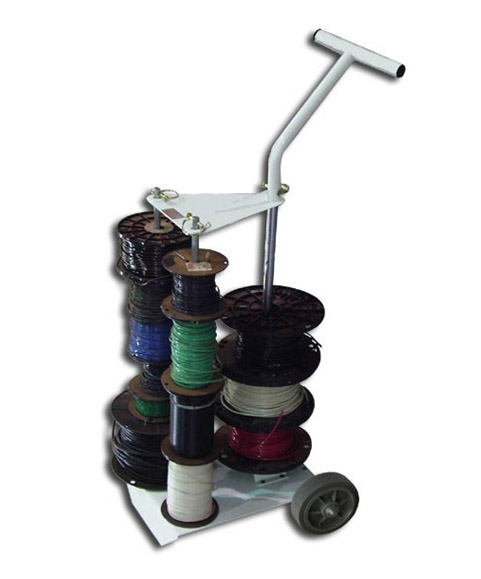 RC03 ReelCaddy, 3-36 Triple Post Wire Caddy & Reel Dispenser