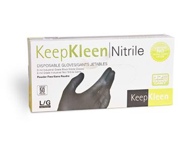 KeepKleen 8 mil. 12" Powder-free Disposable Nitrile Gloves