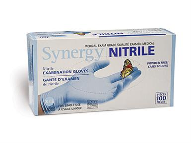 Synergy 5.5 mil. Powder-free Premium Nitrile Disposable Gloves