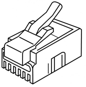 RJ-11 Standard Modular Plugs (6P4C)