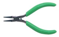 4 1/2" Round Nose Pliers with Green Cushion Grips