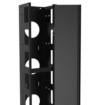 44U 12X6 VERTICAL CABLE MANAGER