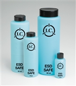 16oz Round Bottle with lid, Static Safe Dissipative Bottles