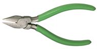 5" Tapered Head Diagonal Cutter with Green Cushion Grips