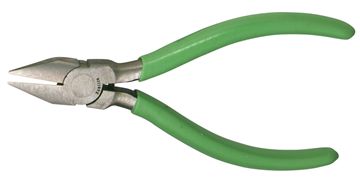 5" Tapered Head Diagonal Cutter with Green Cushion Grips