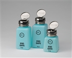 4oz Solvent Dispenser with Standard Pump, Static Safe Dissipative Bottles