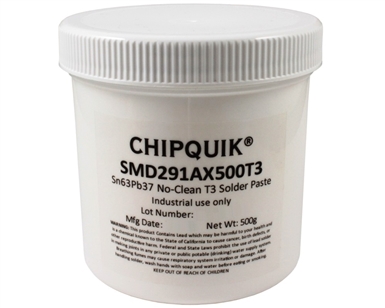 Solder Paste in jar 500g (T3) Sn63/Pb37 no clean