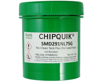 Tack Flux no clean SMD291NL in 75 gram Jar