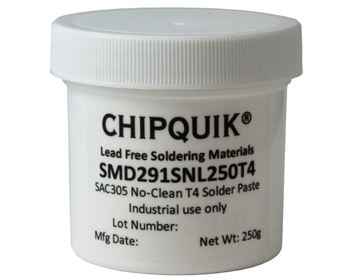 Solder Paste in jar 250g (T4) SAC305 no clean