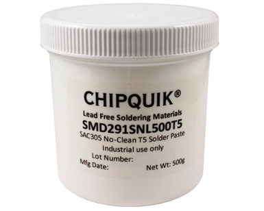 Solder Paste in jar 500g (T5) SAC305 no clean