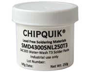 Solder Paste in jar 250g (T3) SAC305 water washable