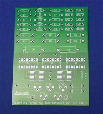PCB Mixed technology Small Practice Board