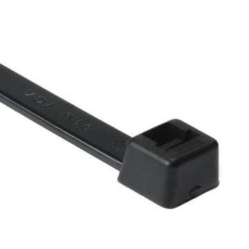 T120R0K2 - Heavy Duty Cable Tie, 15" Long, UL Rated, 120lb Tensile Strength, PA66, Black, 50/pkg