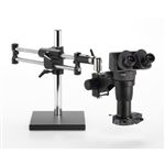 Ergo-Zoom (8-50x) Binocular Microscope on Ball Bearing Base - ESD Safe