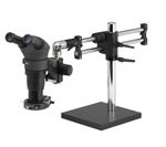 Fixed Ergo-Zoom (8-64x) Binocular Microscope on Ball Bearing Base - ESD Safe