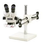 Meiji Stereo-Zoom Binocular Microscope System - Ball Bearing Base