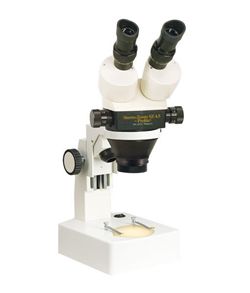 Prolite Stereo-Zoom 4.5 Microscope; Extra Large (22mm) 10X Eyepieces; 7 - 45x Standard (up to 270X with options)