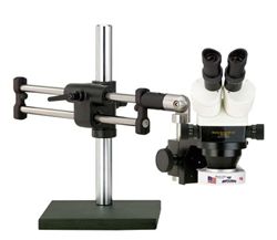 Prolite Stereo-Zoom 4.5 Binocular Microscope - Ball Bearing Base