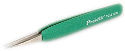 Tweezer, ESD-Safe, Soft-Grip, Extremely Fine and Sharp Tip