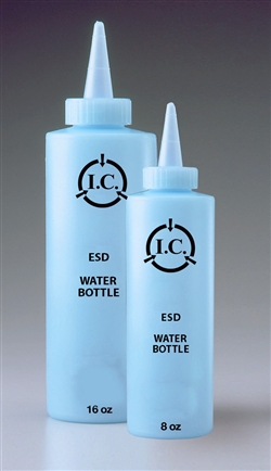 8oz Water Bottle, Static Safe Dissipative Bottles