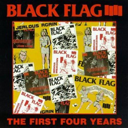 Black Flag - First Four Years / Singles - VINYL LP