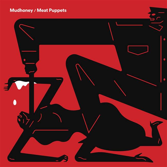 Mudhoney / Meat Puppets  - Warning / One of These Days - 7" Vinyl