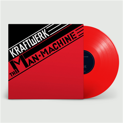 Kraftwerk - The Man-Machine (Indie Store Exclusive) (Red colored Vinyl) (with 12 Page Booklet) - VINYL LP