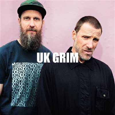 Sleaford Mods - UK GRIM (Black Vinyl) - VINYL LP