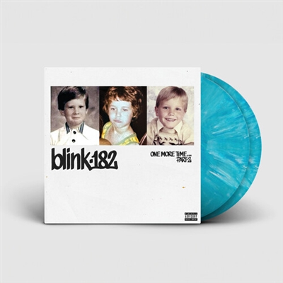 blink-182 - ONE MORE TIME... PART-2 (Blue Vinyl) - VINYL LP