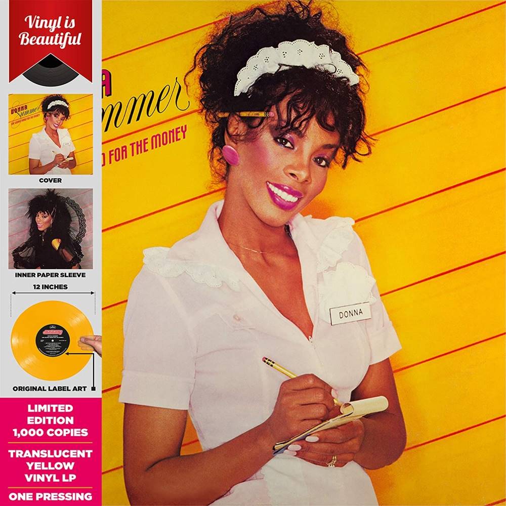 Donna Summer - She Works Hard For The Money (Yellow Vinyl) - VINYL LP