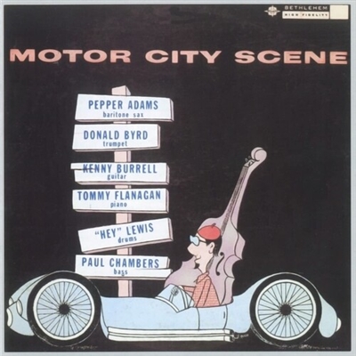 Donald Byrd & Pepper Adams - Motor City Scene - VINYL LP