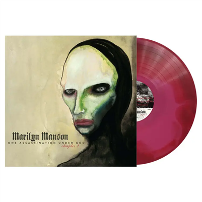 Marilyn Manson - One Assassination Under God: Chapter 2 (Indie Exclusive Pink/Red Swirl Vinyl) - VINYL LP
