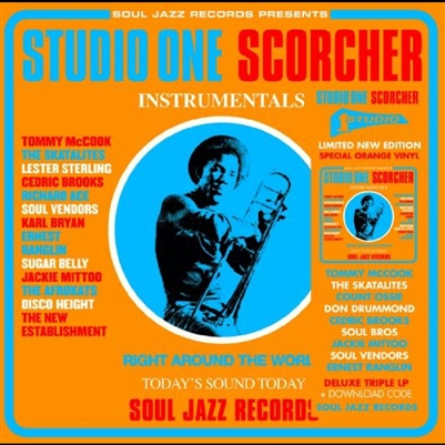 Various Artists - Studio One Scorcher (Limited Edition Transparent Orange Vinyl) - VINYL LP