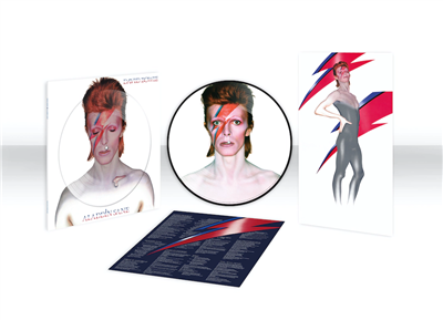 David Bowie - Aladdin Sane (50th Anniversary Half-Speed Master Picture Disc Vinyl) - VINYL LP