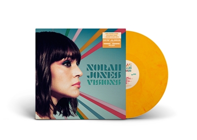 Norah Jones - Visions (Indie Exclusive "Sun-Kissed" Orange Blend Vinyl w/ Alternate Cover) - VINYL LP