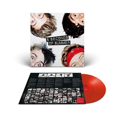 5 Seconds Of Summer - 5 Seconds Of Summer (10th Anniversary Limited Edition Red Vinyl) - VINYL LP