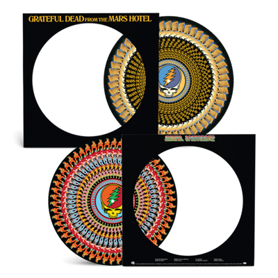 The Grateful Dead - From The Mars Hotel (50th Anniversary Remastered Zoetrope Animated Picture Disc Vinyl) - VINYL LP