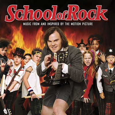 Various Artists - School Of Rock (Music From And Inspired By The Motion Picture) [2LP] (140 Gram Orange Vinyl, D-side etching, ROCKtober 2021, limited, indie-retail exclusive) - VINYL LP