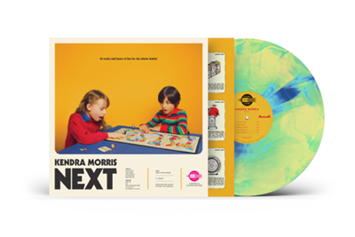 Kendra Morris - Next (Blue & Yellow Galaxy Swirl Vinyl) - VINYL LP