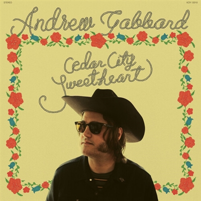 Andrew Gabbard - Cedar City Sweetheart (Clear with Yellow & Red Swirl Vinyl) - VINYL LP