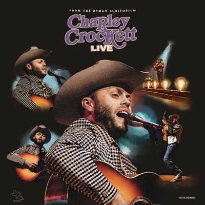 Charley Crockett - Live at the Ryman (Indie Exclusive Limited Edition 180-gram "Stained Glass" Vinyl) - VINYL LP