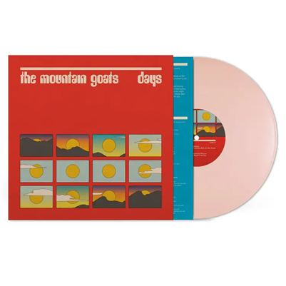 The Mountain Goats - Days (Dawn With Its Rose-Tipped Fingers Pink Vinyl) - VINYL LP