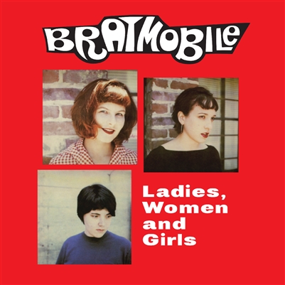 Bratmobile - Ladies, Women and Girls (Red Vinyl) - VINYL LP