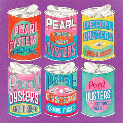 Pearl & the Oysters - Canned Music (5th Anniversary Transparent Electric Blue Vinyl) - VINYL LP