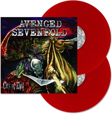 Avenged Sevenfold - City Of Evil (Limited Edition Transparent Red Colored Vinyl) - VINYL LP