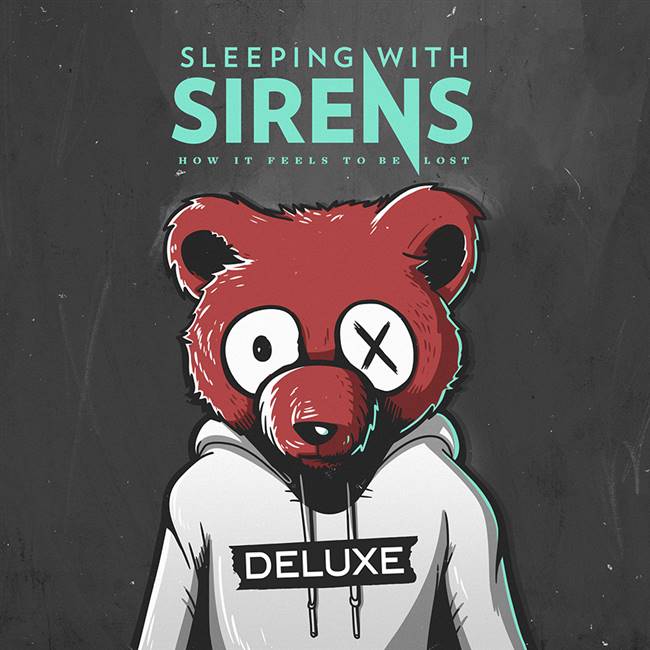 Sleeping With Sirens - How It Feels to Be Lost (Deluxe Half Ultra Clear Half Black w/ Black Splatter) [RSD21 EX] - Vinyl LP