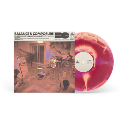 Balance and Composure - The Things We Think We're Missing Live at Studio 4 (Pink w/ Purple & Cream Swirl Vinyl) - VINYL LP