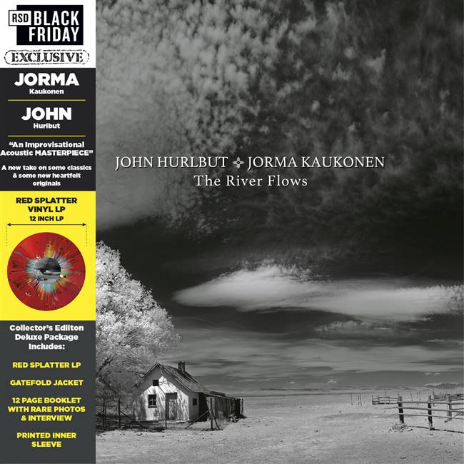 John Hurlbut and Jorma Kaukonen - The River Flows,
Volume One (Vinyl LP) - VINYL LP