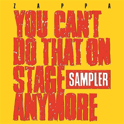 Frank Zappa - You Can't Do That On Stage Anymore (Sampler) (2xLP) (1 Transparent Red + 1 Transparent Yellow) - VINYL LP