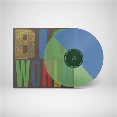Hovvdy - Big World (Indie Exclusive Transparent Green & Blue Split Vinyl) - VINYL LP